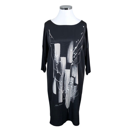 Unisex Merlyn - Schiffon dress, size 42 - Black ()