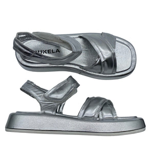 Unisex Bukela - Sandals, size 41 - Silver (1)