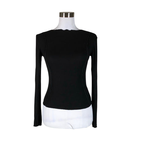 Unisex &Other Stories - Tricot shirt, size 34 - Black ()