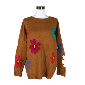 Unisex Benetton - Sweater, size 36 - Brown (1)