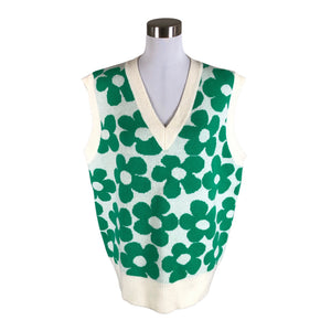 Unisex Fore - Knit vest, size 38 - Natural white (1)