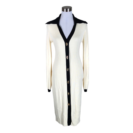 Unisex Commense - Knit dress, size 36 - Natural white ()