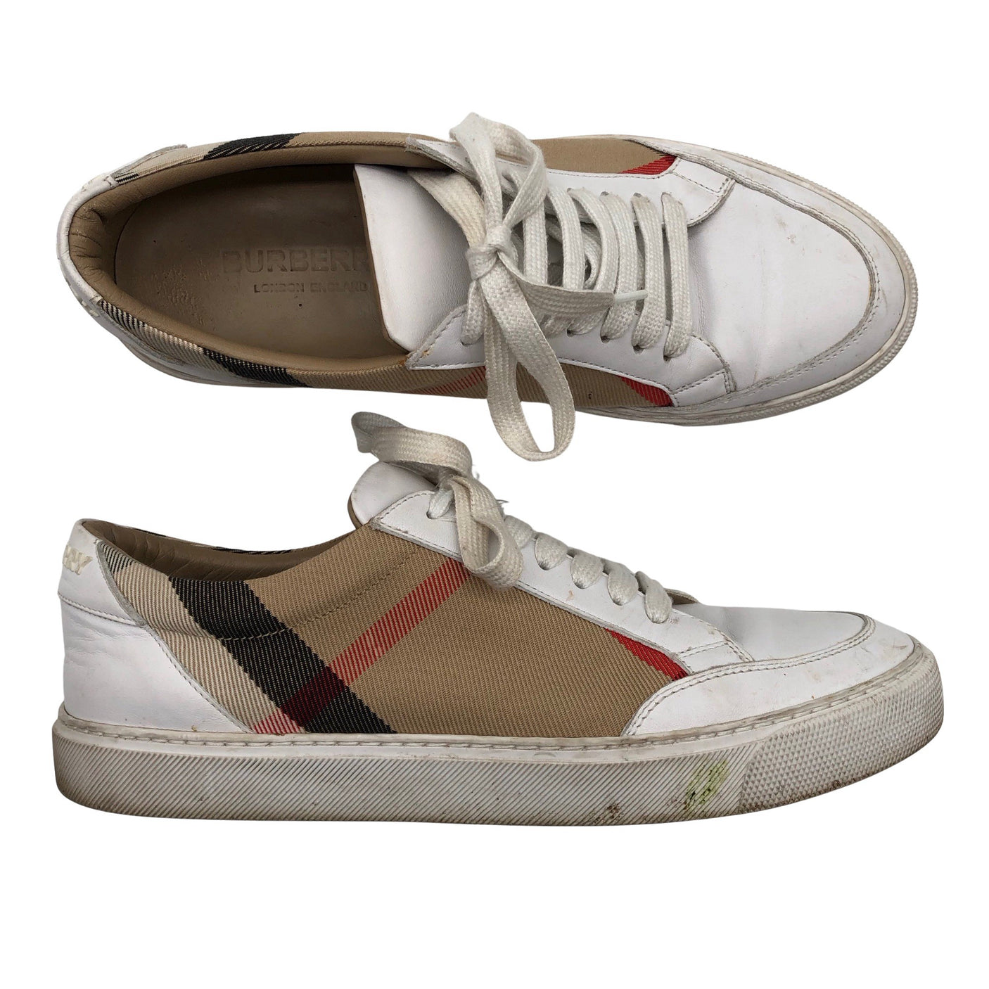 Unisex Burberry - Casual sneakers, size 38 - White (1)