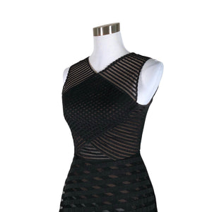 Unisex BCBG Maxazria - Party dress, size 36 - Black (3)