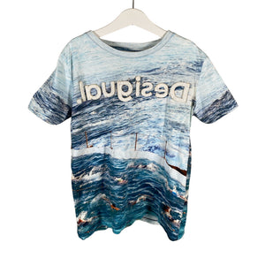 Unisex Desigual - T-shirt, size 146 - 152 - Blue (1)