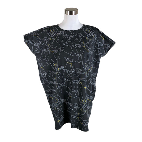 Unisex Ehta - Tricot tunic, size 40 - Gray ()