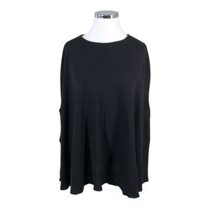 Unisex by basics - Poncho, size One size - Black (1)