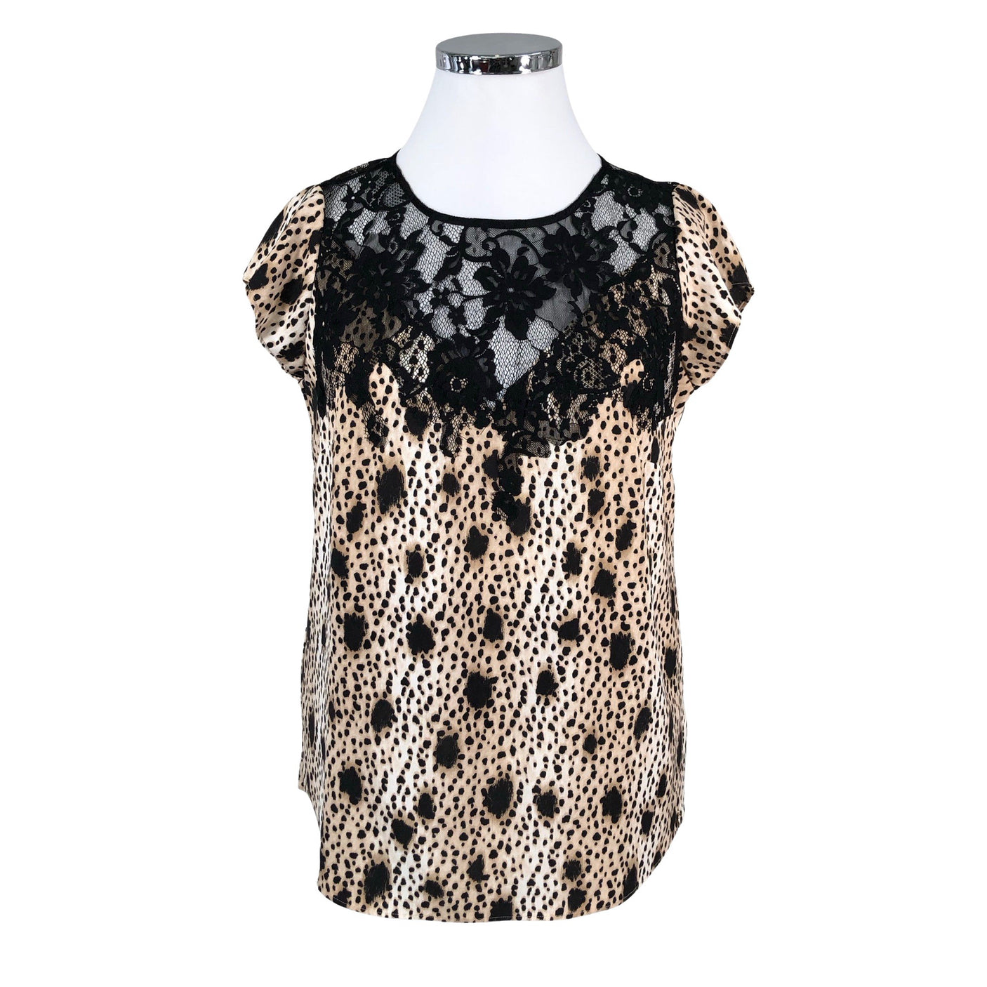 Unisex Guess - Short-sleeved blouse, size 42 - Brown (1)