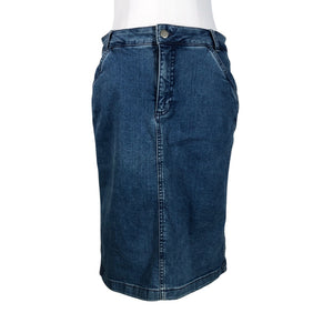 Unisex Jackpot - Denim skirt, size 40 - Blue (1)