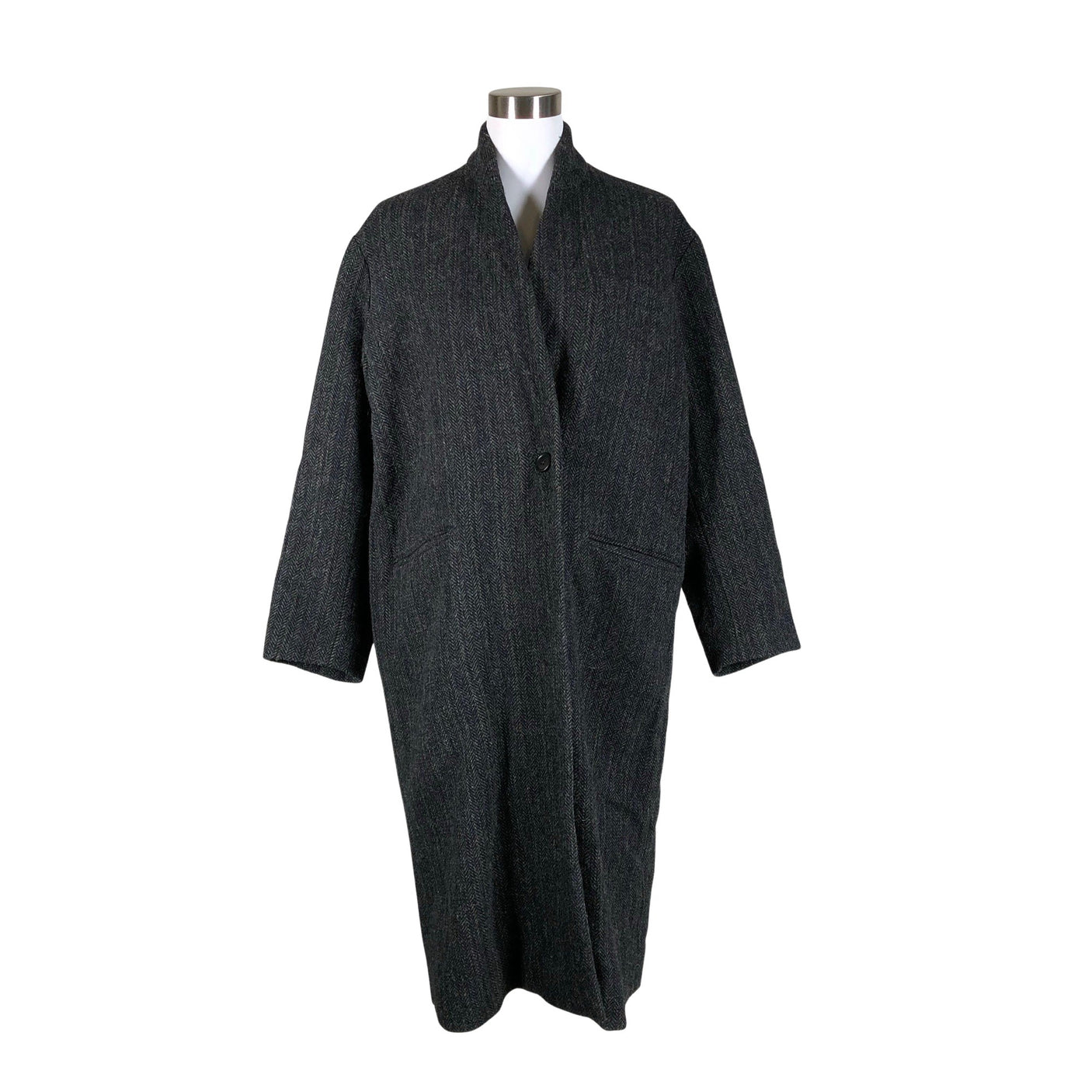 Unisex Isabel Marant Étoile - Wool coat, size 38 - Gray (1)