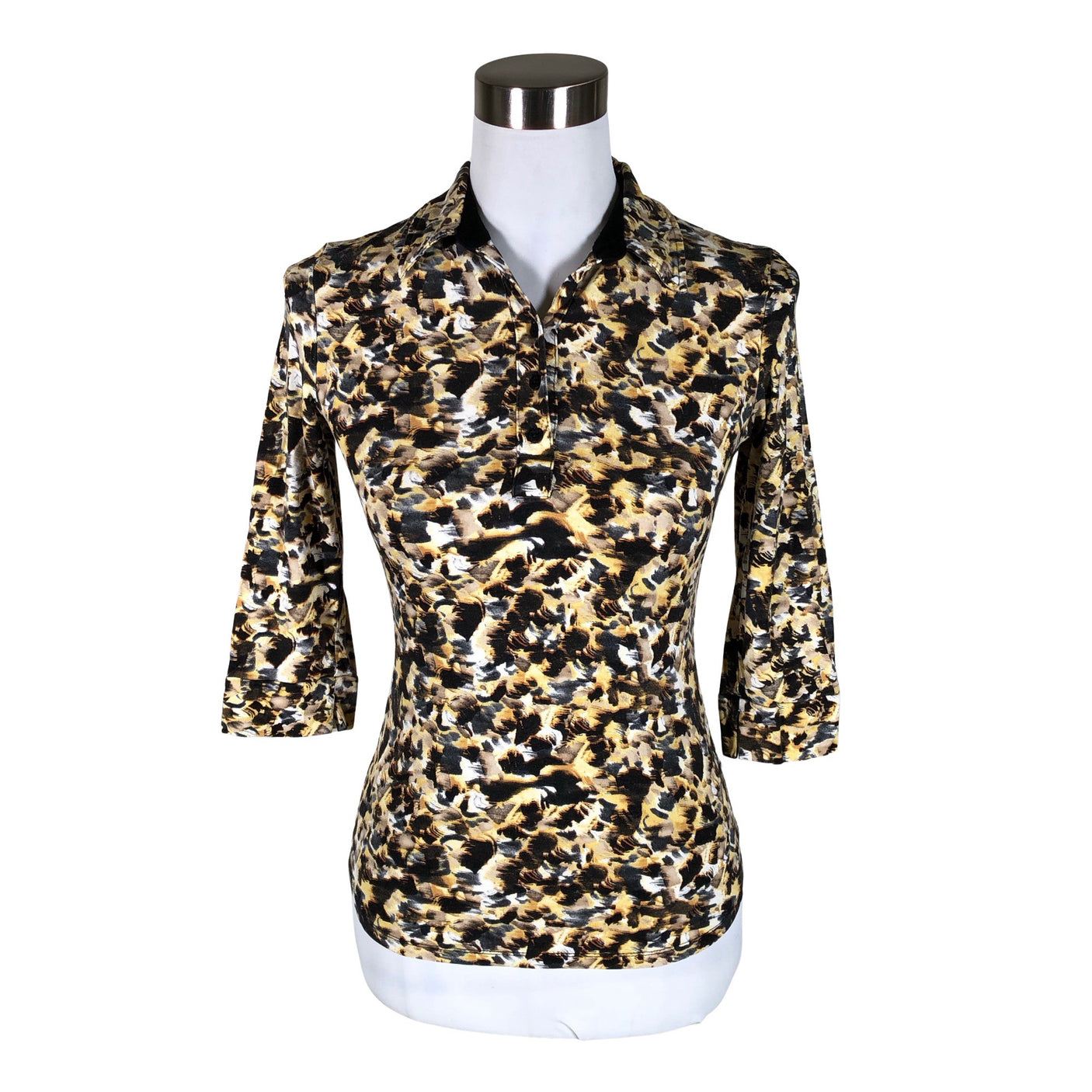 Unisex Mosaic - Tricot shirt, size 36 - Yellow (1)