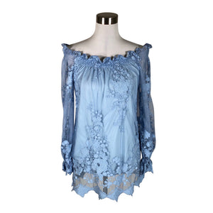 Unisex Courage.b - Blouse, size 38 - Light blue (1)