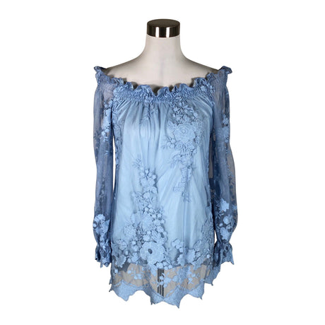 Unisex Courage.b - Blouse, size 38 - Light blue ()