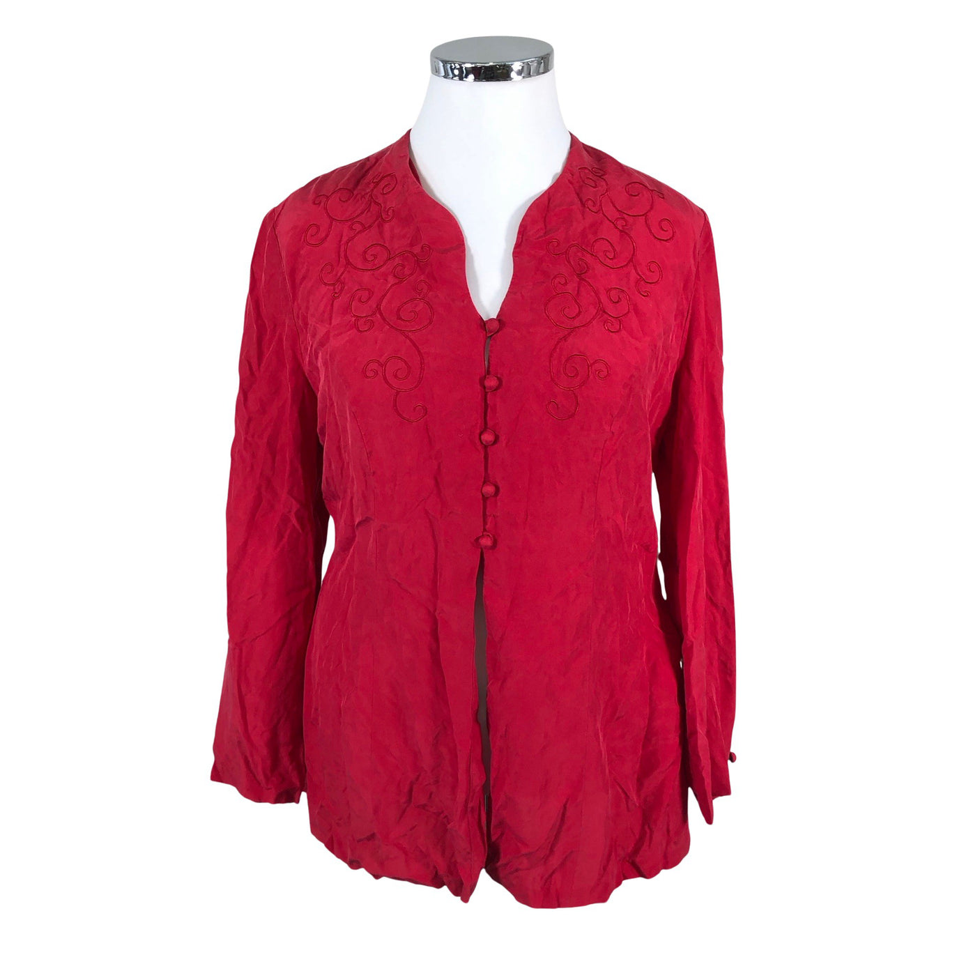 Unisex Betty Barclay - Blouse, size 44 - Red (1)