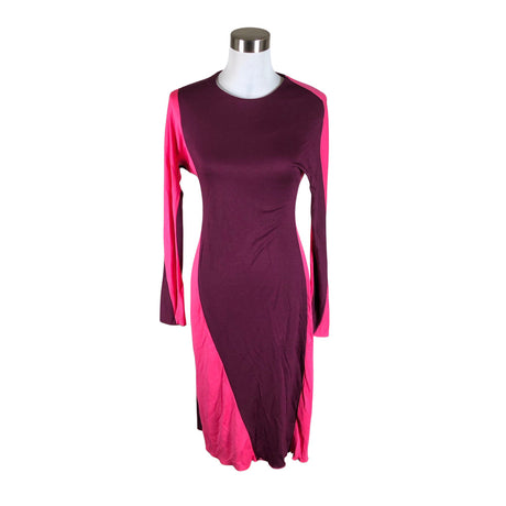 Unisex COS - Tricot dress, size 34 - Wine red ()