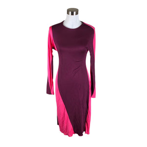 Unisex COS - Tricot dress, size 34 - Wine red (1)