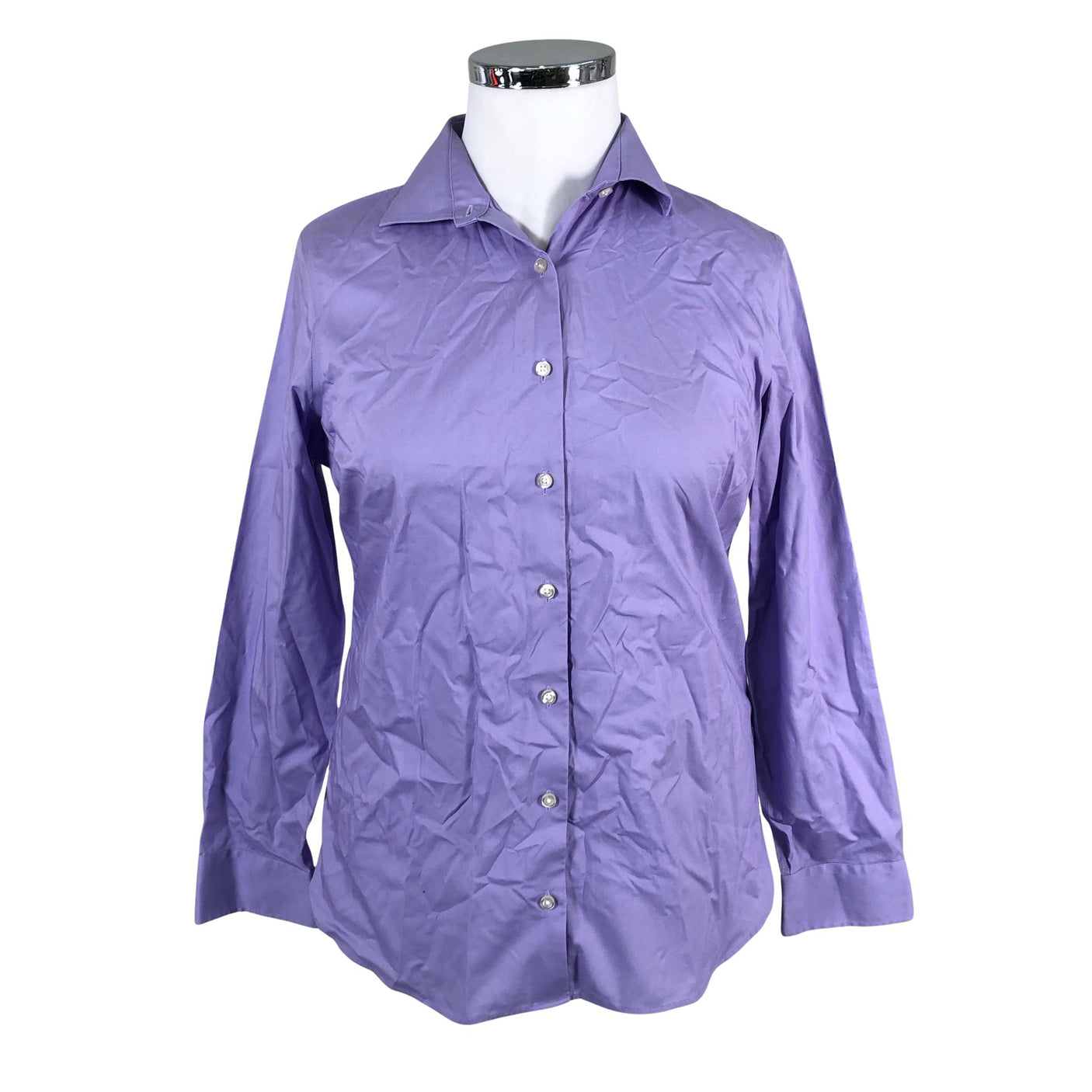 Unisex Lands' End - Blouse, size 42 - Violet (1)