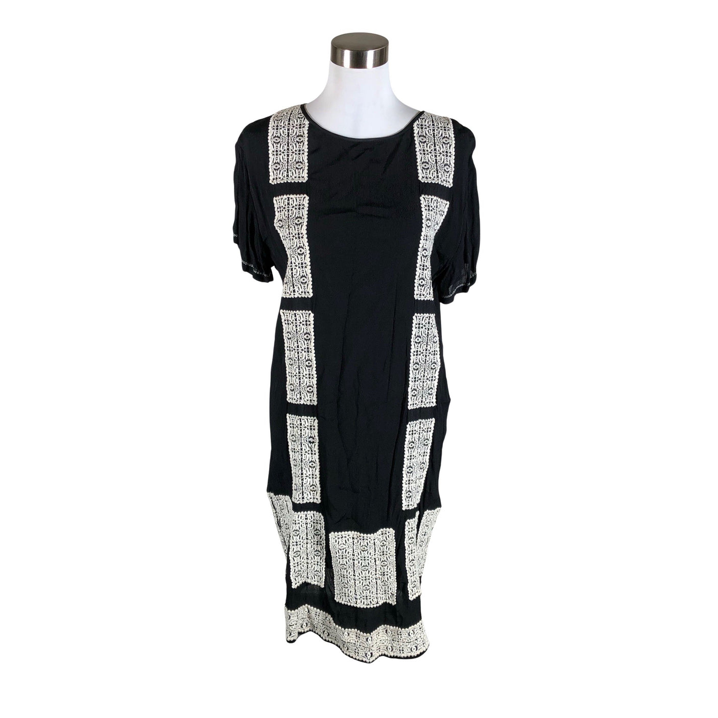 Unisex DAY Birger et Mikkelsen - Schiffon dress, size 40 - Black (1)
