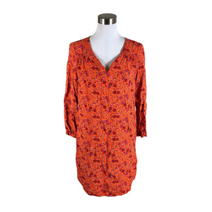 Unisex Old Navy - Schiffon dress, size 38 - Orange (1)
