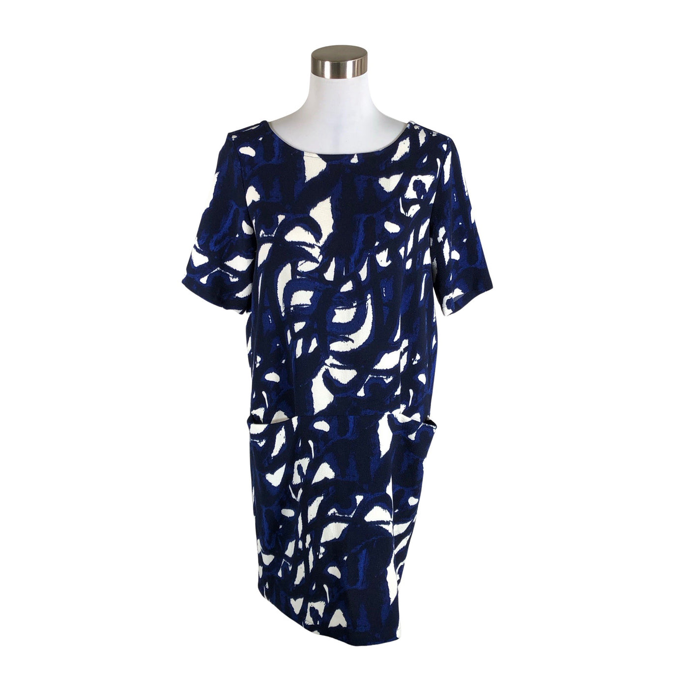 Unisex Selected - Schiffon dress, size 38 - Blue (1)