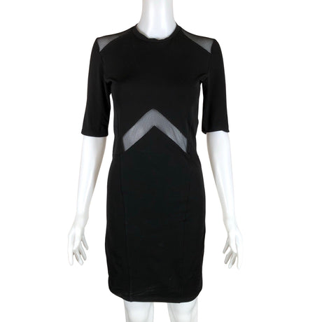 Unisex Pop Copenhagen - Tricot dress, size 36 - Black ()