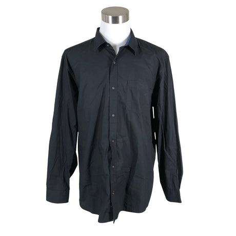 Unisex s.Oliver - Collared shirt, size XXL - Black ()