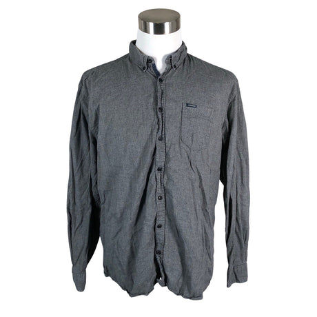 Unisex Lindbergh - Flannel shirt, size XXL - Gray ()