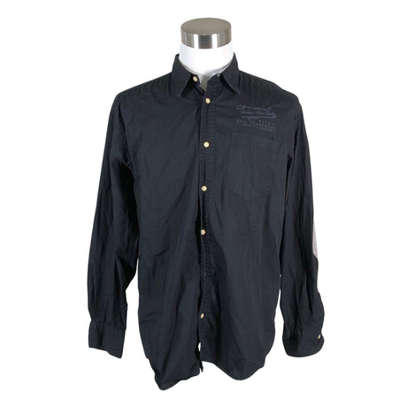 Unisex Tom Tailor - Collared shirt, size XL - Black ()