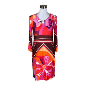Unisex Ana Alcazar - Tricot dress, size 36 - Red (1)