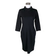 Unisex More&More - Knit dress, size 38 - Black ()