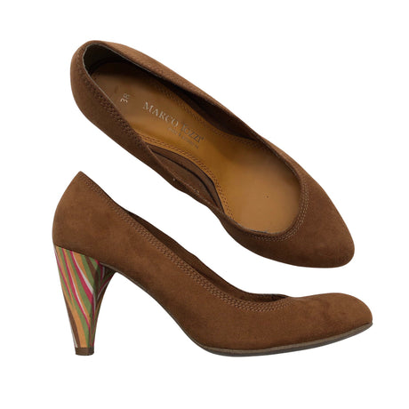 Unisex Marco Tozzi - High heels, size 38 - Brown ()