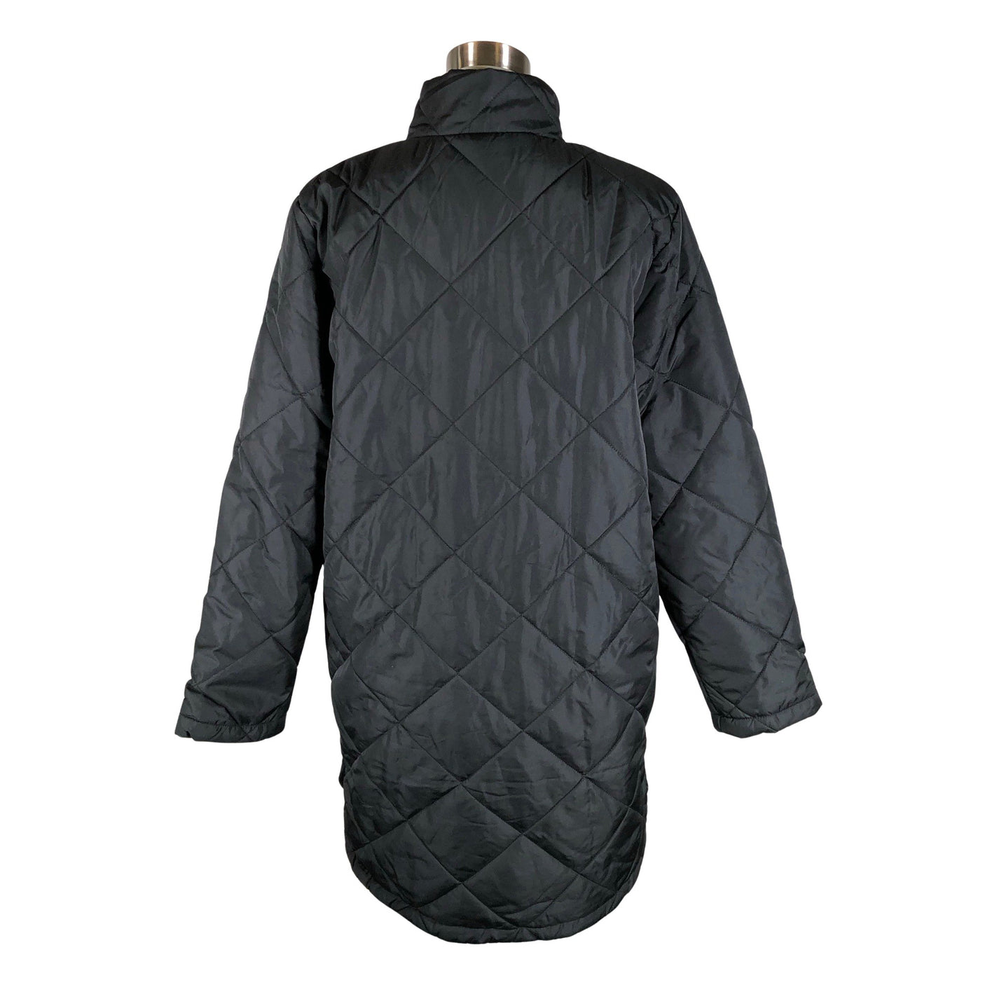Unisex Selected - Quilted jacket, size 40 - Black (2)