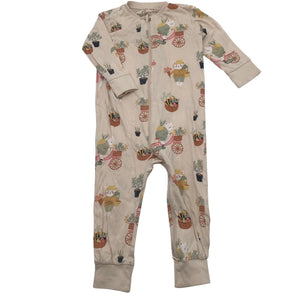 Unisex Lindex - Overalls, size 80 - 86 - Beige (1)