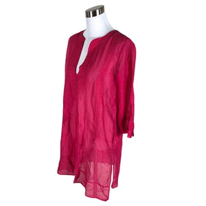 Unisex DAY Birger et Mikkelsen - Schiffon tunic, size 38 - Pink (3)