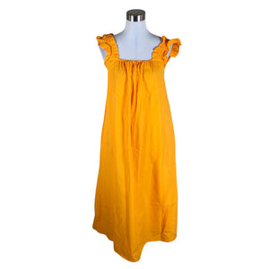 Unisex Samsoe&Samsoe - Maxi dress, size 38 - Orange (1)