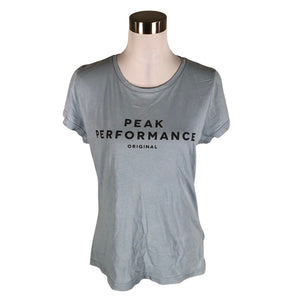 Unisex Peak Performance - T-shirt, size 36 - Light blue (1)