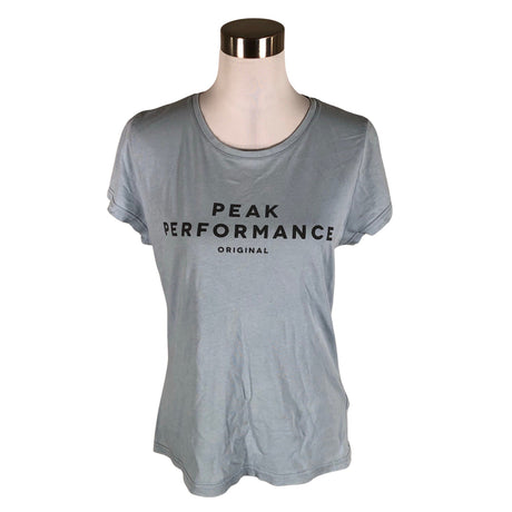 Unisex Peak Performance - T-shirt, size 36 - Light blue ()