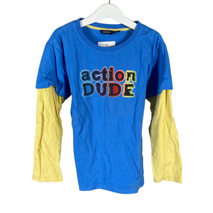 Unisex Bogi - Tricot shirt, size 122 - 128 - Blue (1)