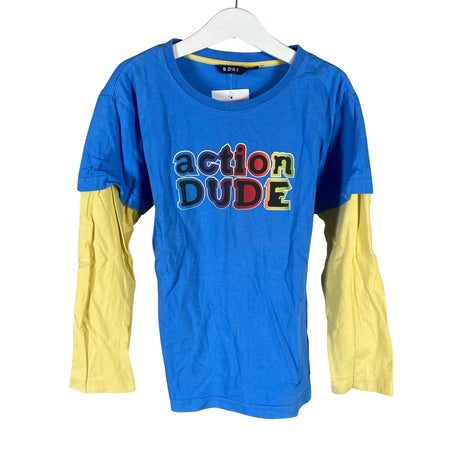 Unisex Bogi - Tricot shirt, size 122 - 128 - Blue ()