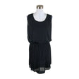 Unisex Benetton - Schiffon dress, size 36 - Black ()