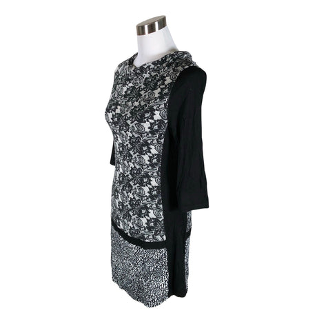 Unisex Betty Barclay - Tricot tunic, size 38 - Black (2)