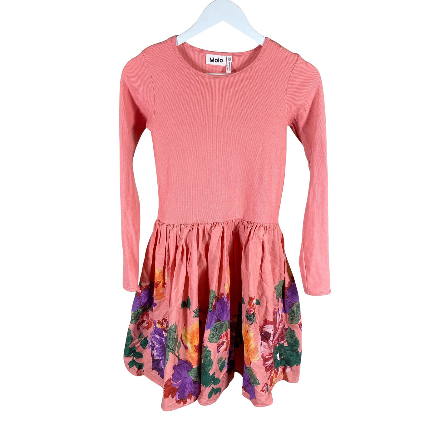Unisex Molo Kids - Tricot dress, size 158 - 164 - Light pink (1)