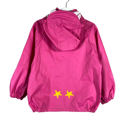 Unisex Jonathan - Rain jacket, size 98 - 104 - Pink (2)
