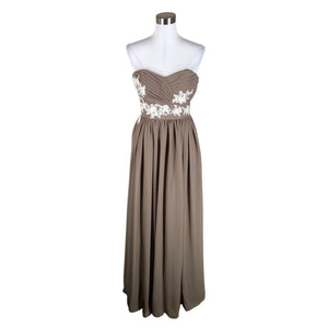 Unisex Manon - Evening dress, size 40 - Brown (1)