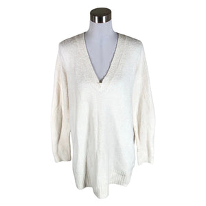 Unisex Marc O'Polo - Knit tunic, size 40 - Natural white (1)