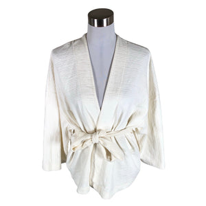 Unisex Lindex - Cardigan, size 36 - Natural white (1)
