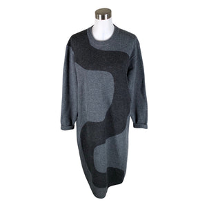 Unisex Uniqlo - Knit dress, size 40 - Gray (1)
