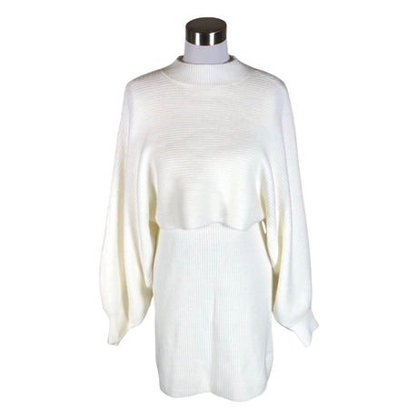 Unisex Twinset - Knit tunic, size 36 - White ()