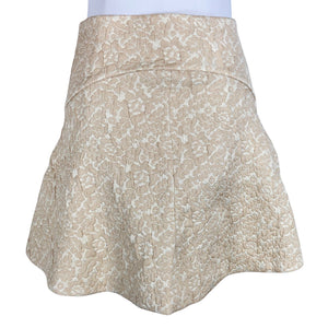Unisex Patrizia Pepe - Fabric skirt, size 34 - Beige (2)