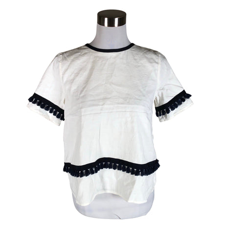 Unisex Marella - Short-sleeved blouse, size 32 - White ()